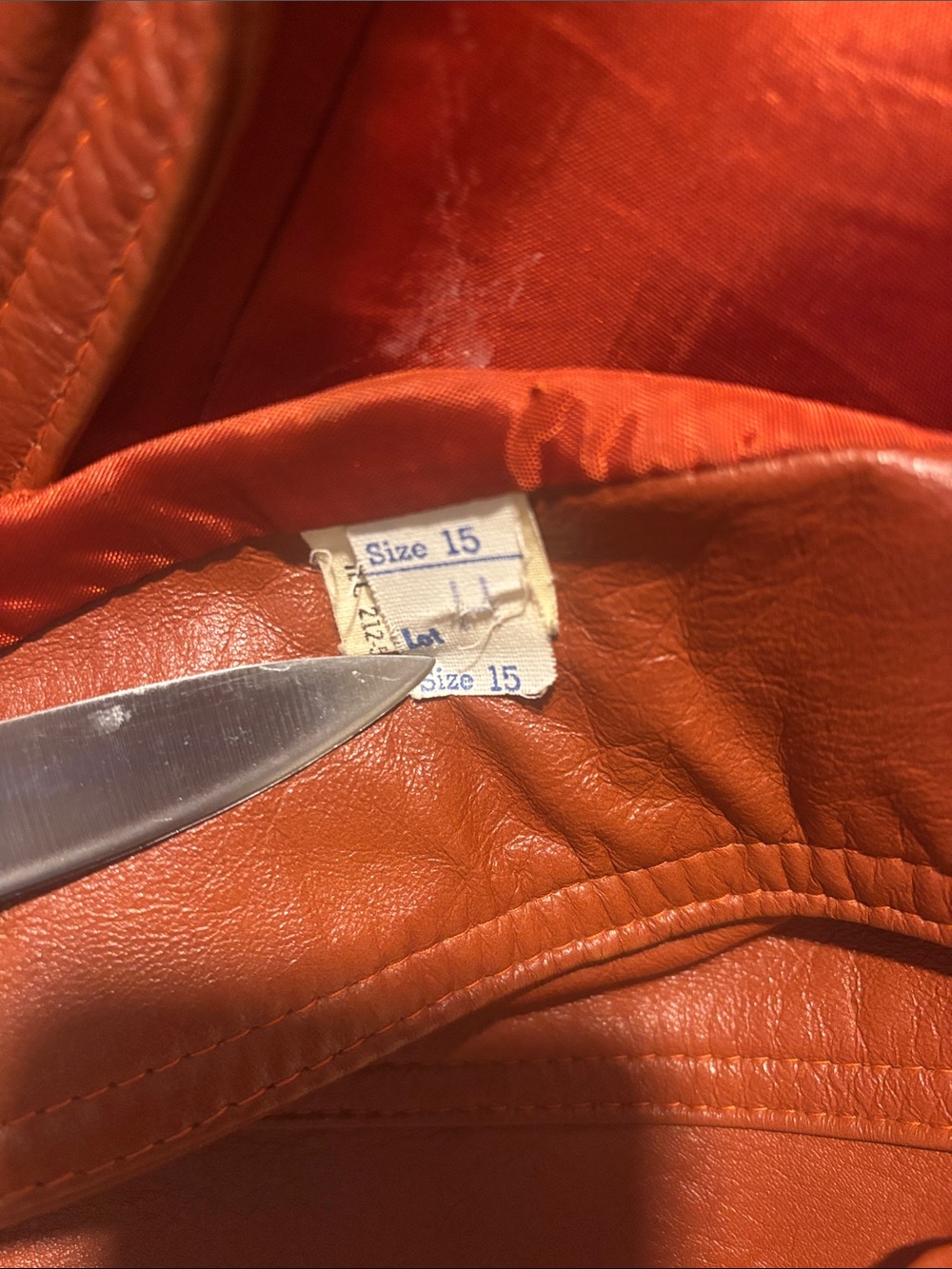 Women's Rust Orange Jacket - Picture 4 of 16
